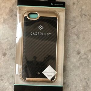 Caseology Black and Gold iPhone 6/6S Case - New